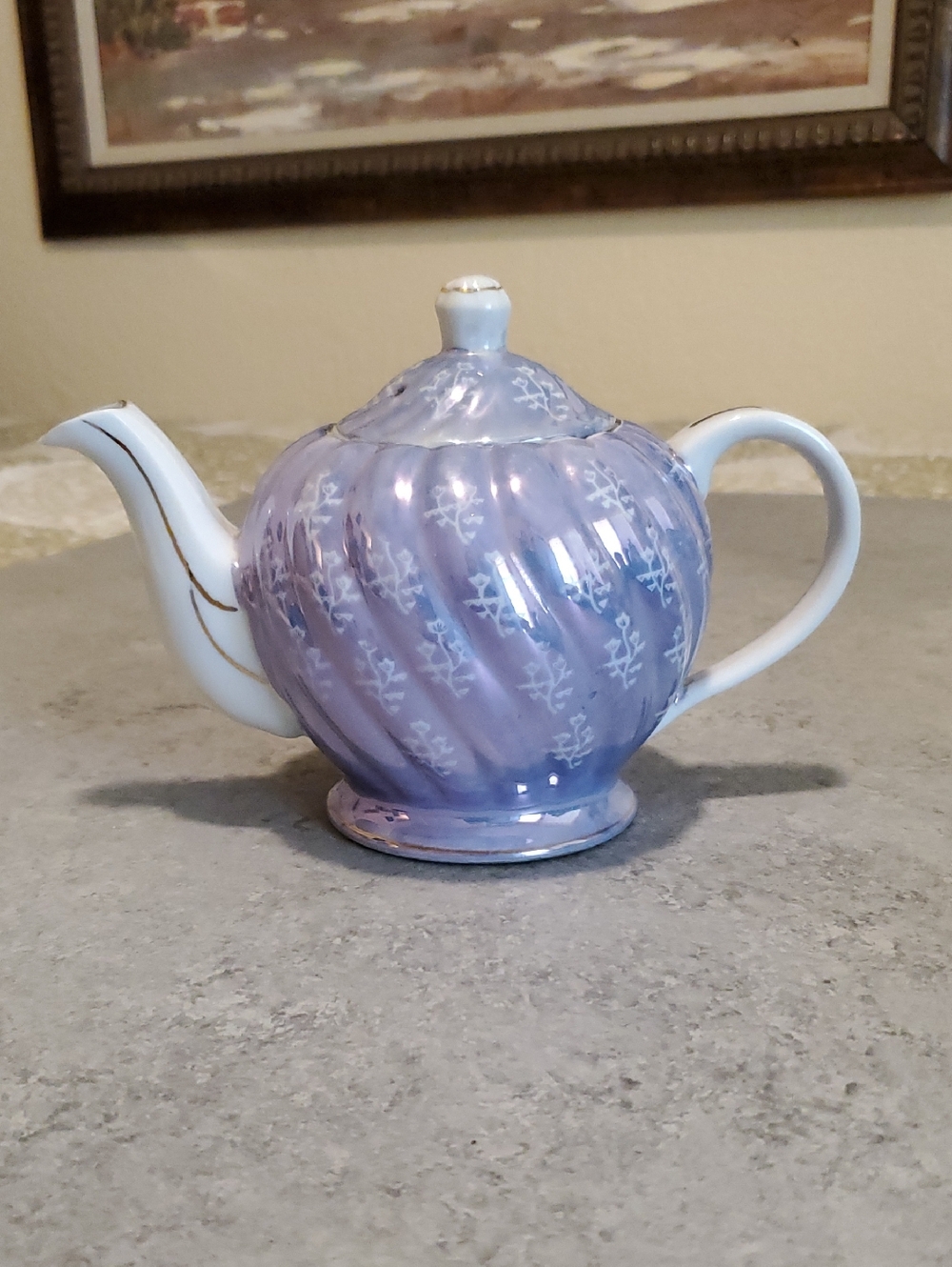 Norleans Lavender Porcelain Teapot